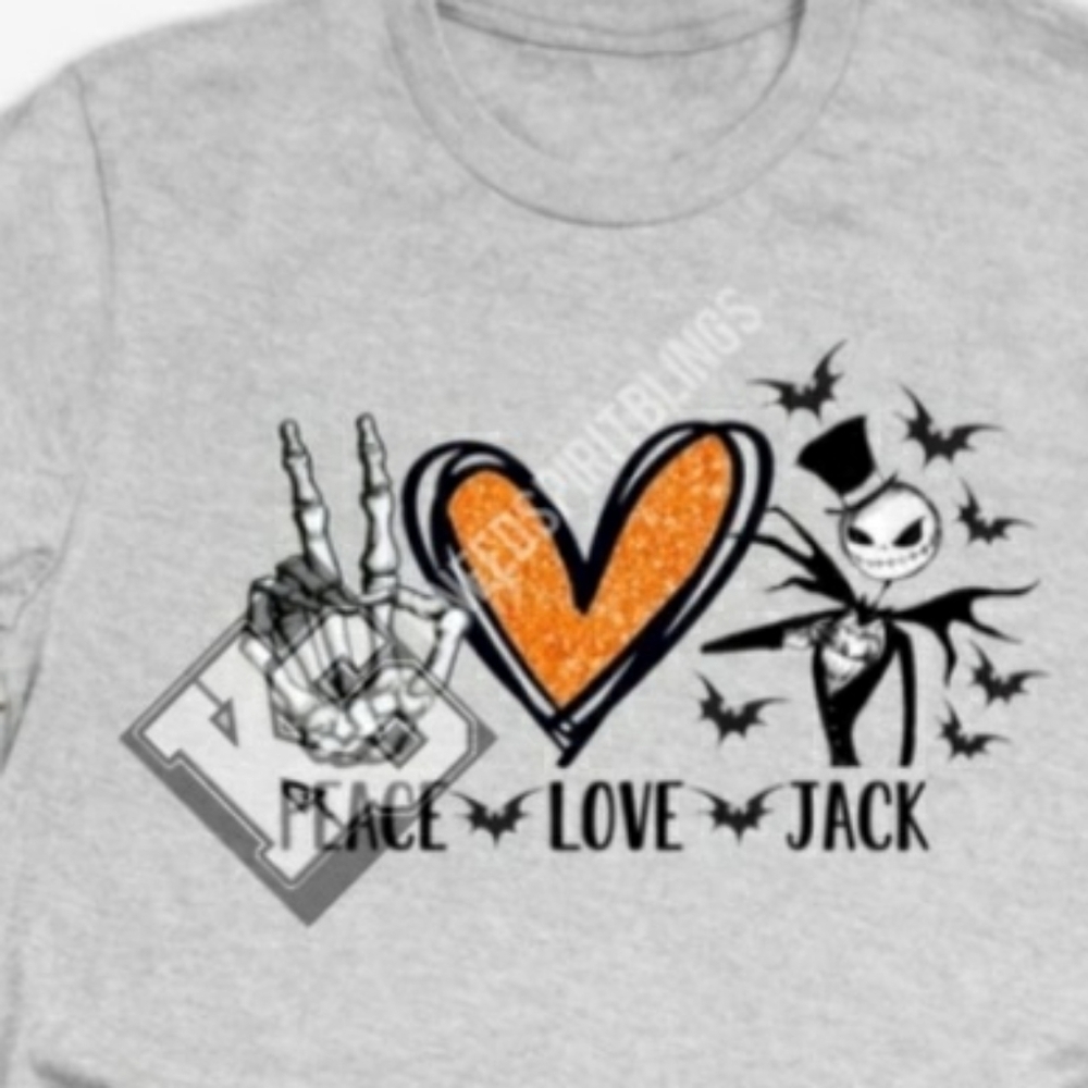 Peace Love and Jack Tee‎